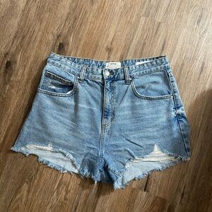 Cotton On High Rise Mom Jean shorts